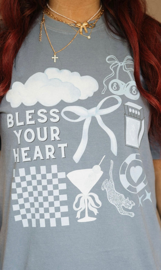 "Bless Your Heart" Collage T-Shirt
