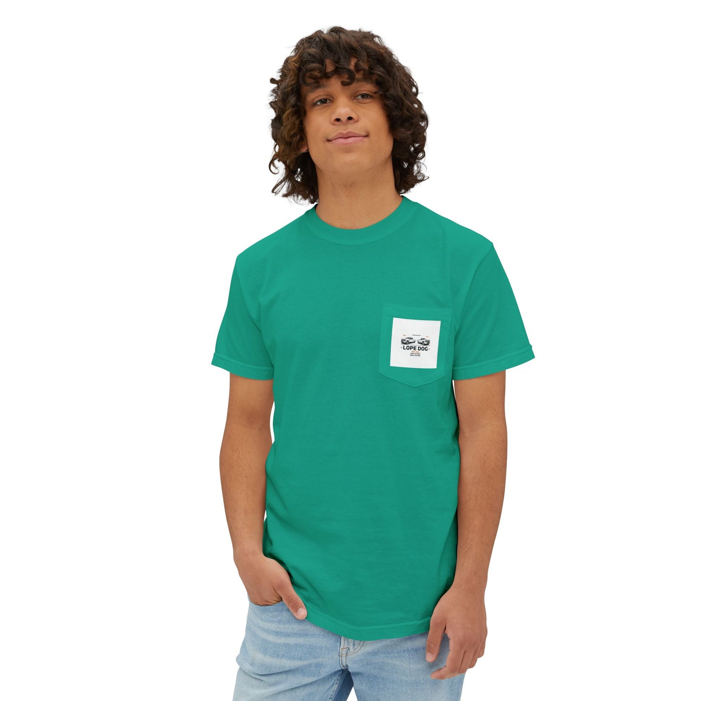 Pocket T‑Shirt — Mini Skull Graphic Pocket Tee