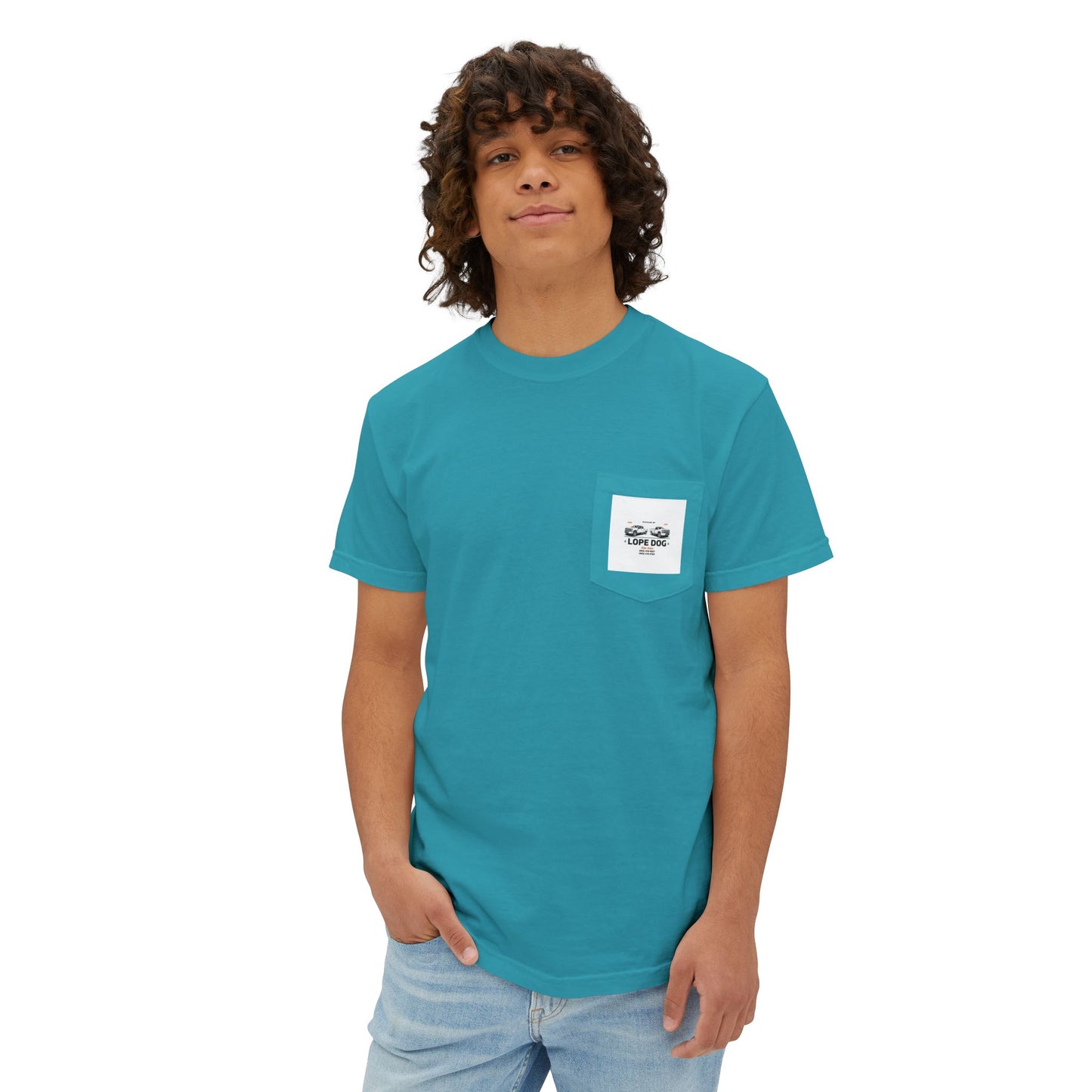 Pocket T‑Shirt — Mini Skull Graphic Pocket Tee