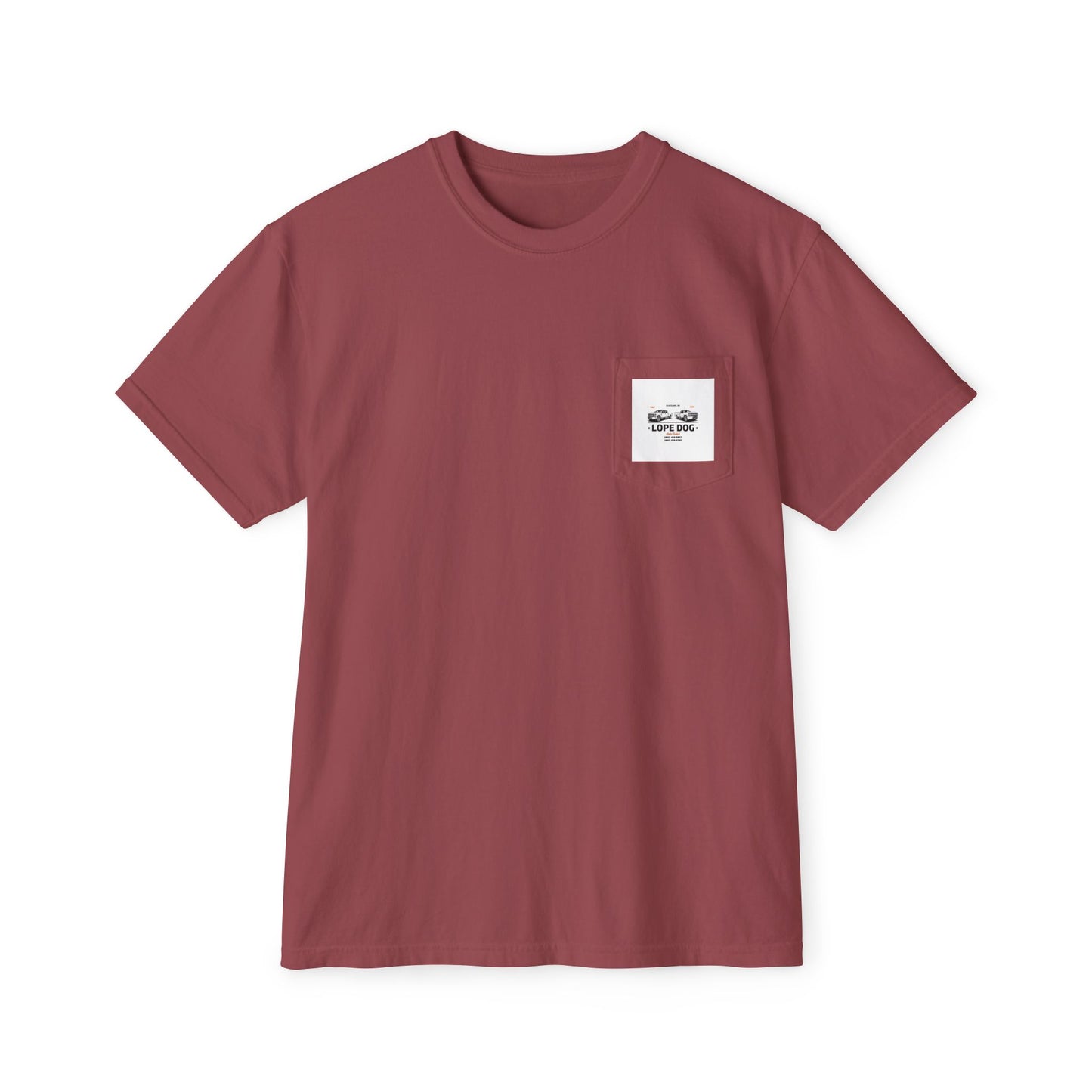 Pocket T‑Shirt — Mini Skull Graphic Pocket Tee
