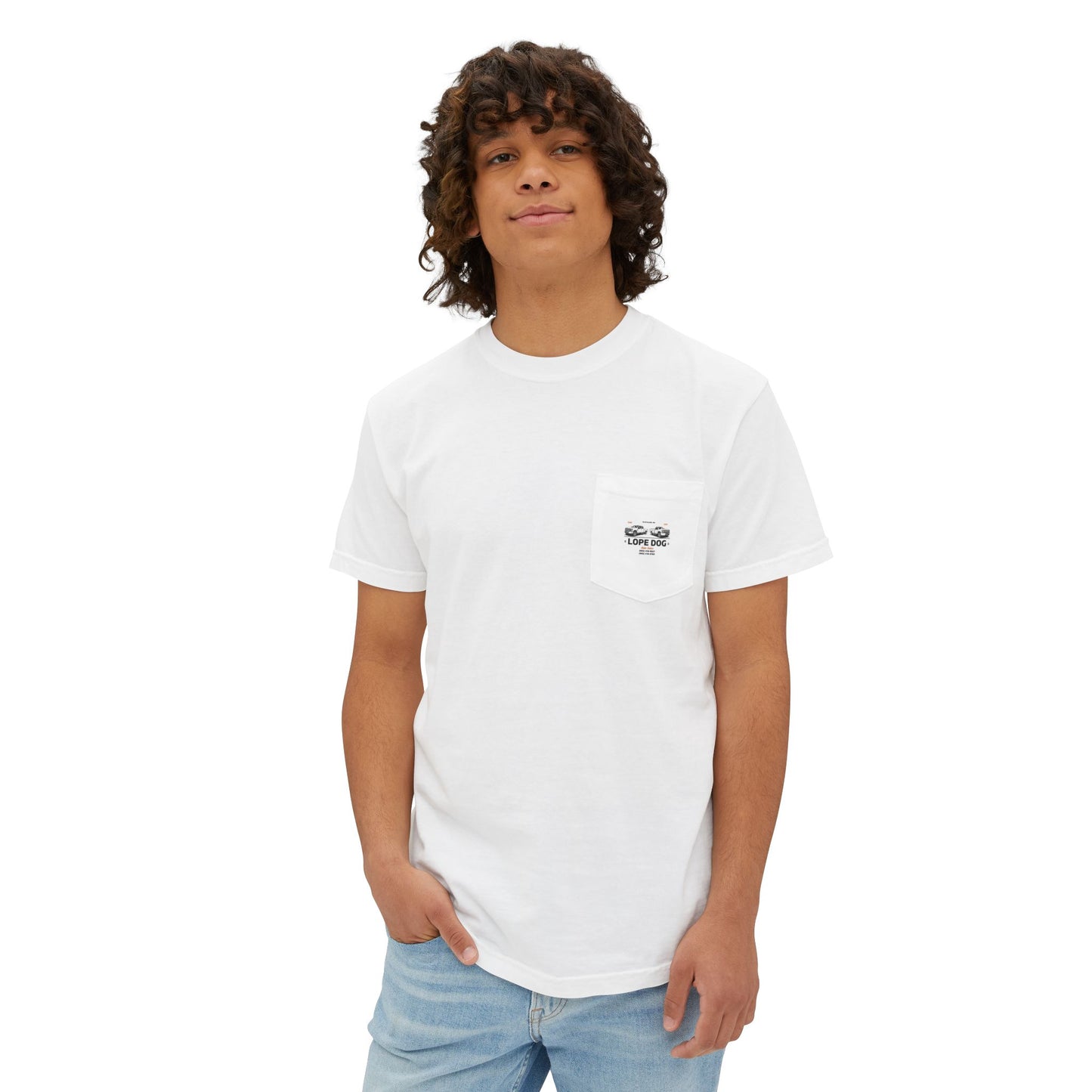 Pocket T‑Shirt — Mini Skull Graphic Pocket Tee