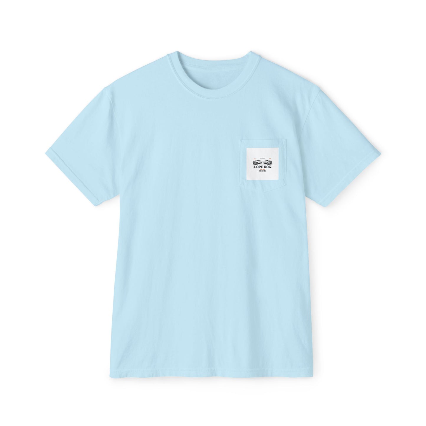 Pocket T‑Shirt — Mini Skull Graphic Pocket Tee
