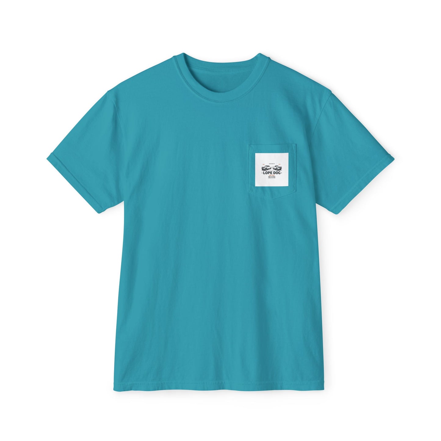 Pocket T‑Shirt — Mini Skull Graphic Pocket Tee