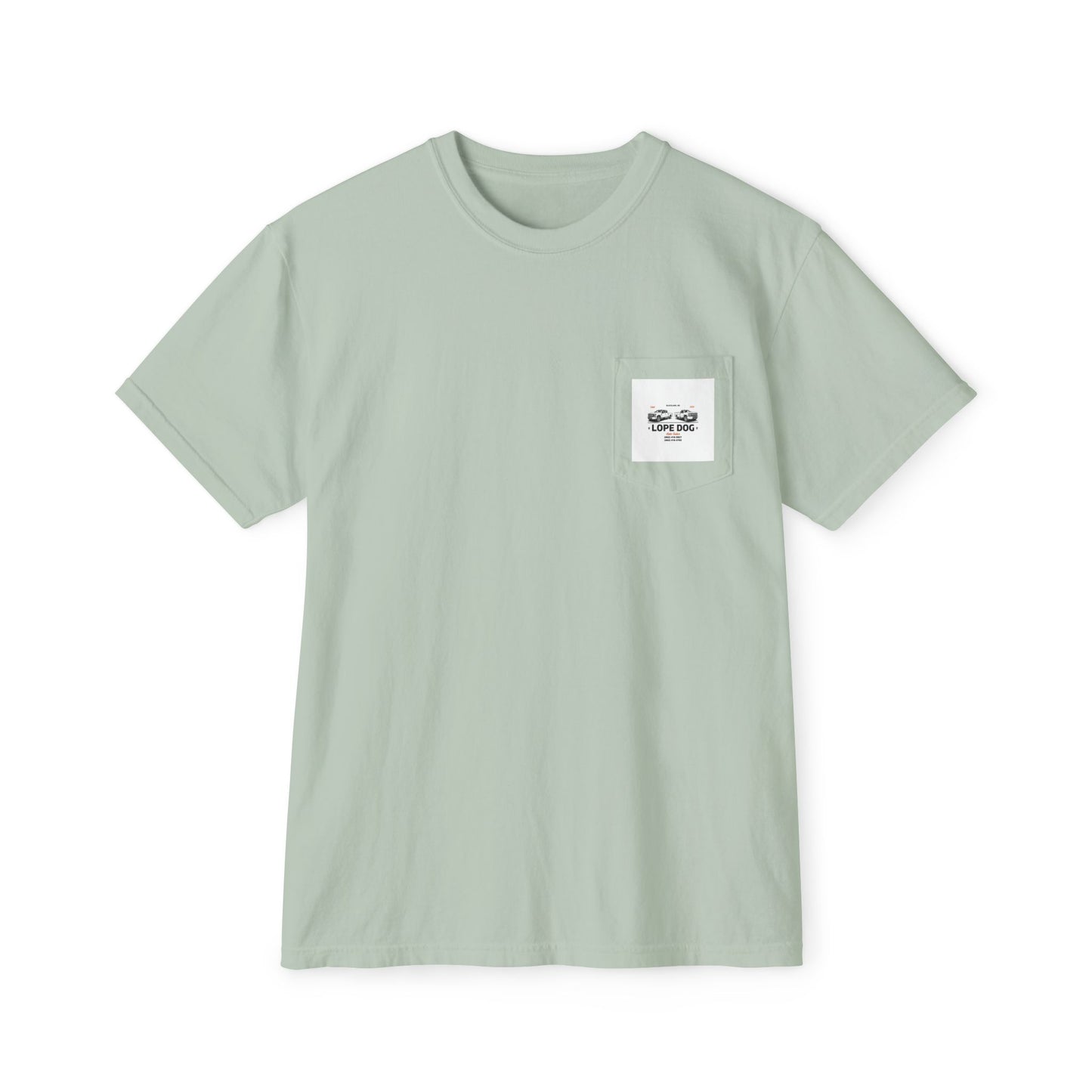Pocket T‑Shirt — Mini Skull Graphic Pocket Tee
