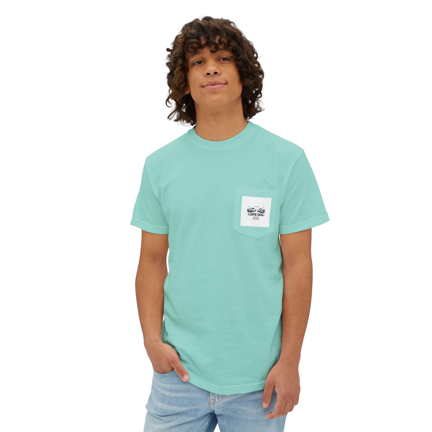 Pocket T‑Shirt — Mini Skull Graphic Pocket Tee