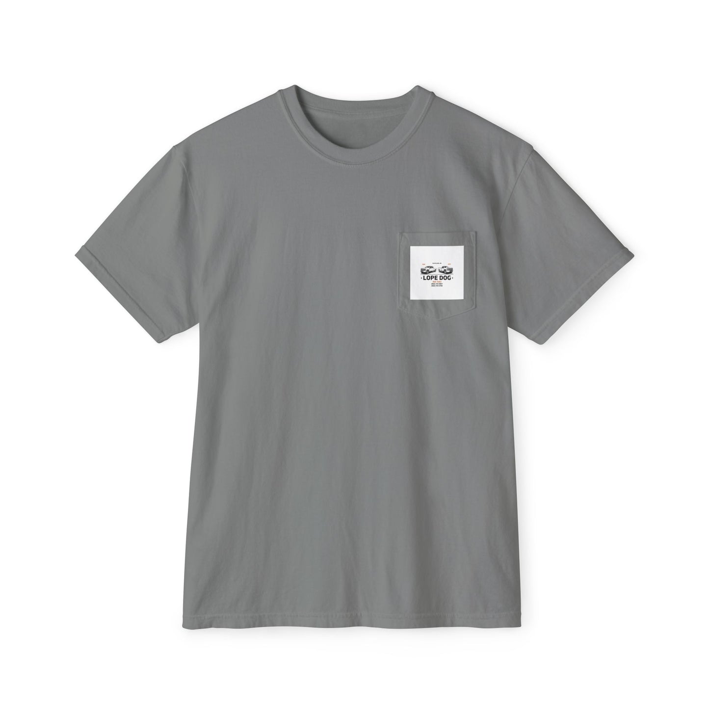 Pocket T‑Shirt — Mini Skull Graphic Pocket Tee