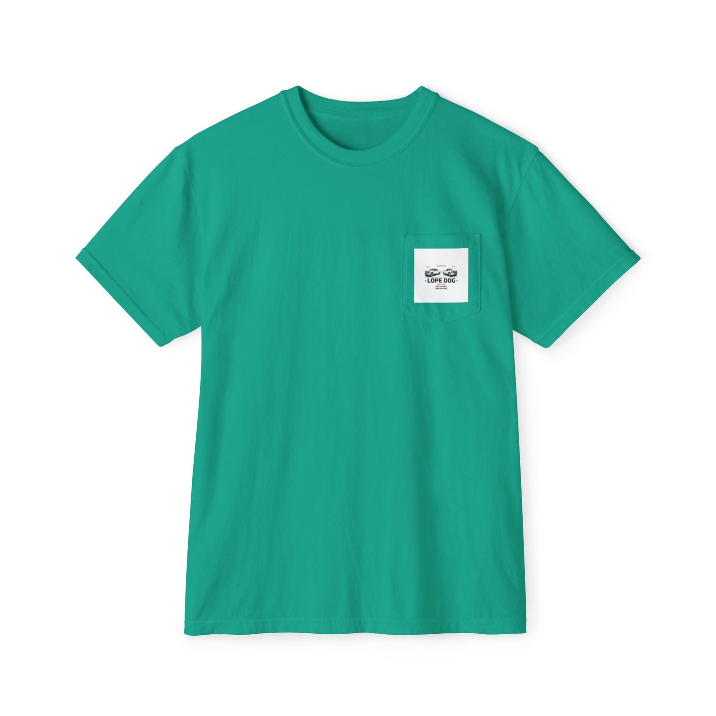 Pocket T‑Shirt — Mini Skull Graphic Pocket Tee