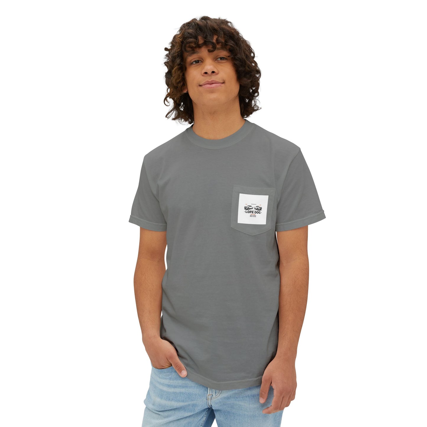 Pocket T‑Shirt — Mini Skull Graphic Pocket Tee