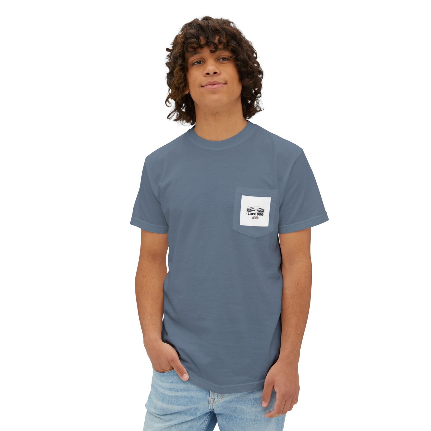Pocket T‑Shirt — Mini Skull Graphic Pocket Tee