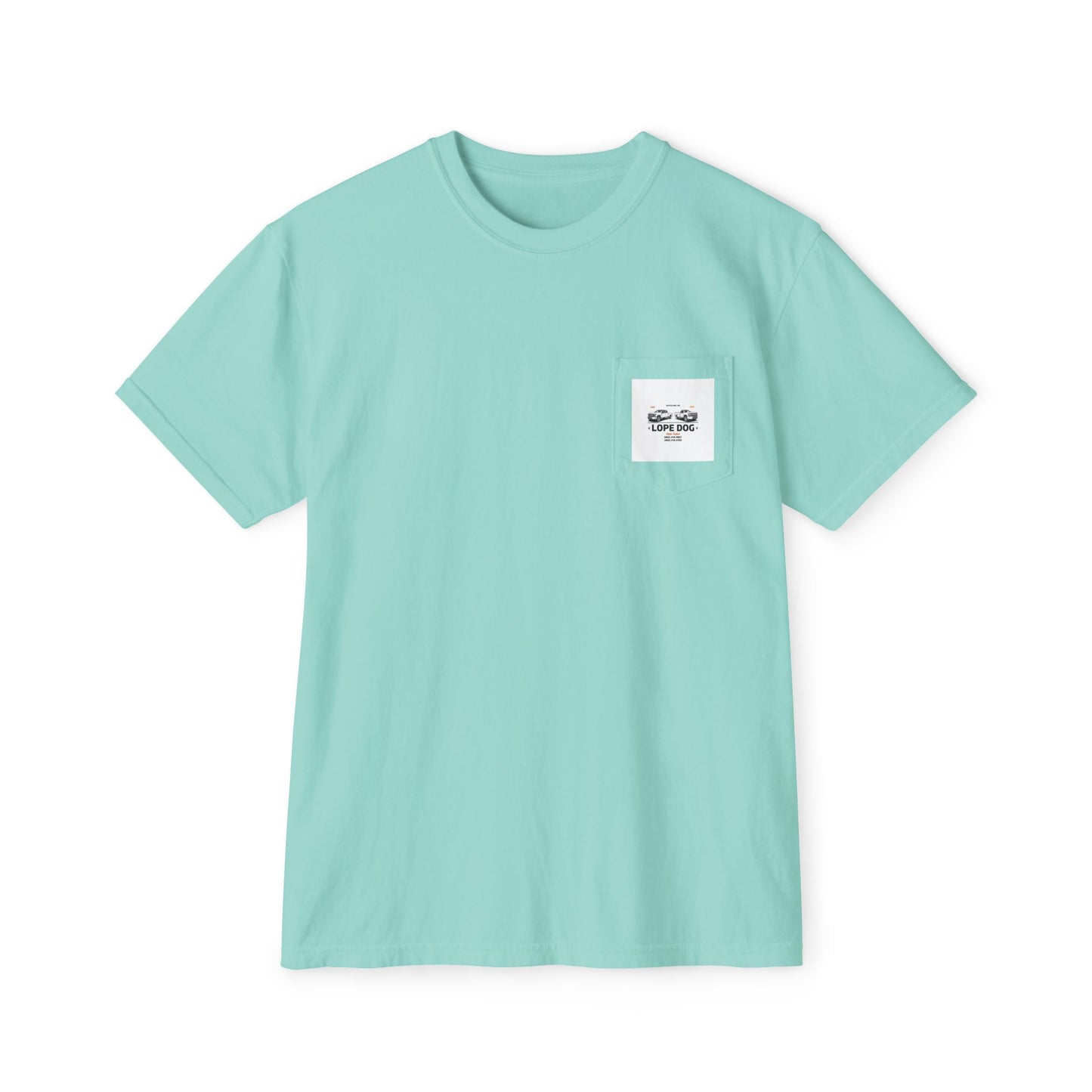 Pocket T‑Shirt — Mini Skull Graphic Pocket Tee