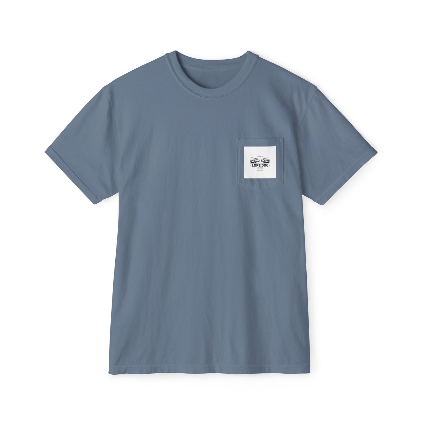 Pocket T‑Shirt — Mini Skull Graphic Pocket Tee