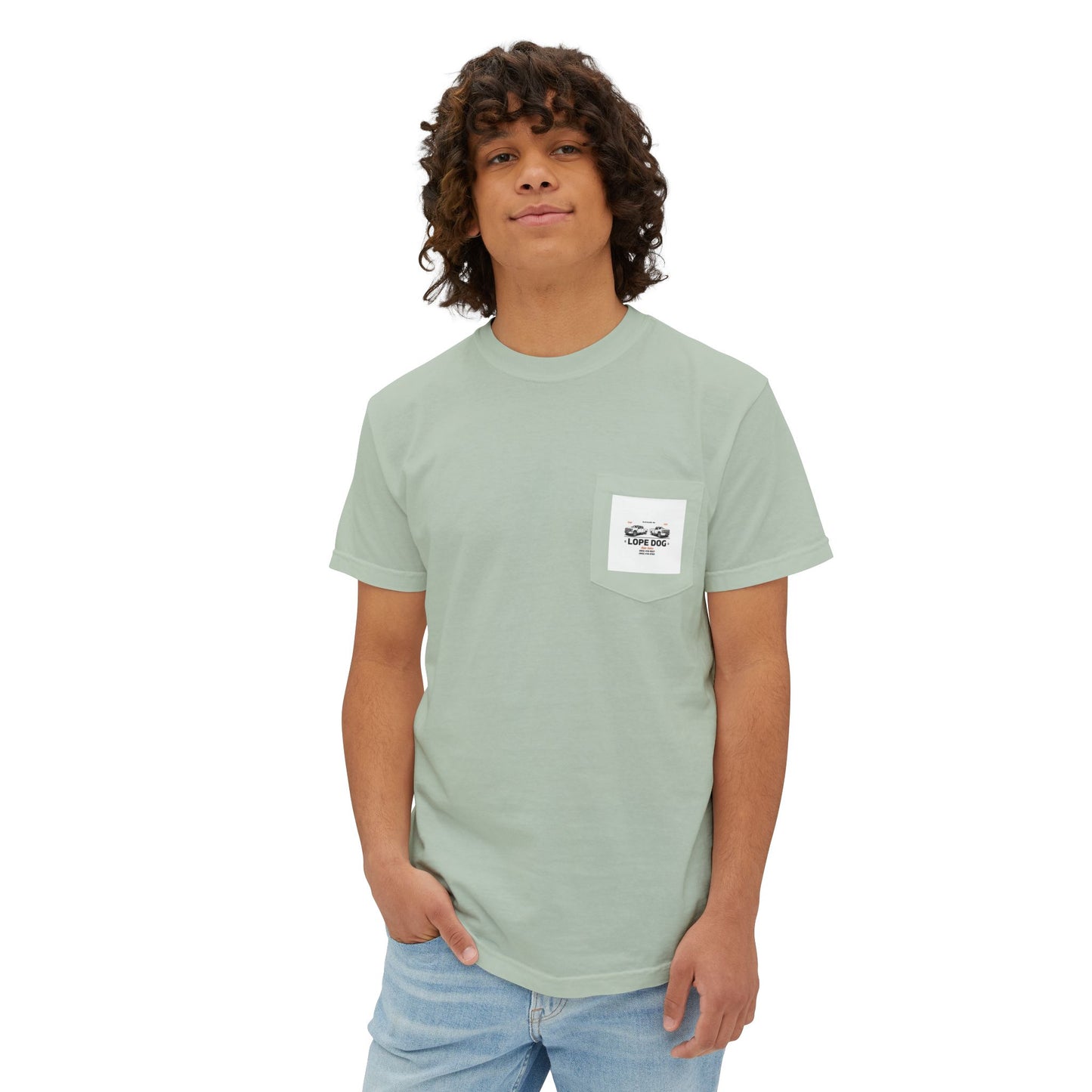 Pocket T‑Shirt — Mini Skull Graphic Pocket Tee