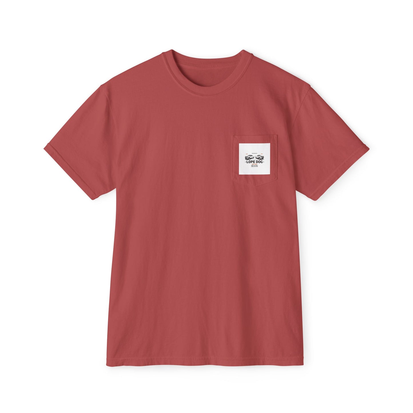 Pocket T‑Shirt — Mini Skull Graphic Pocket Tee