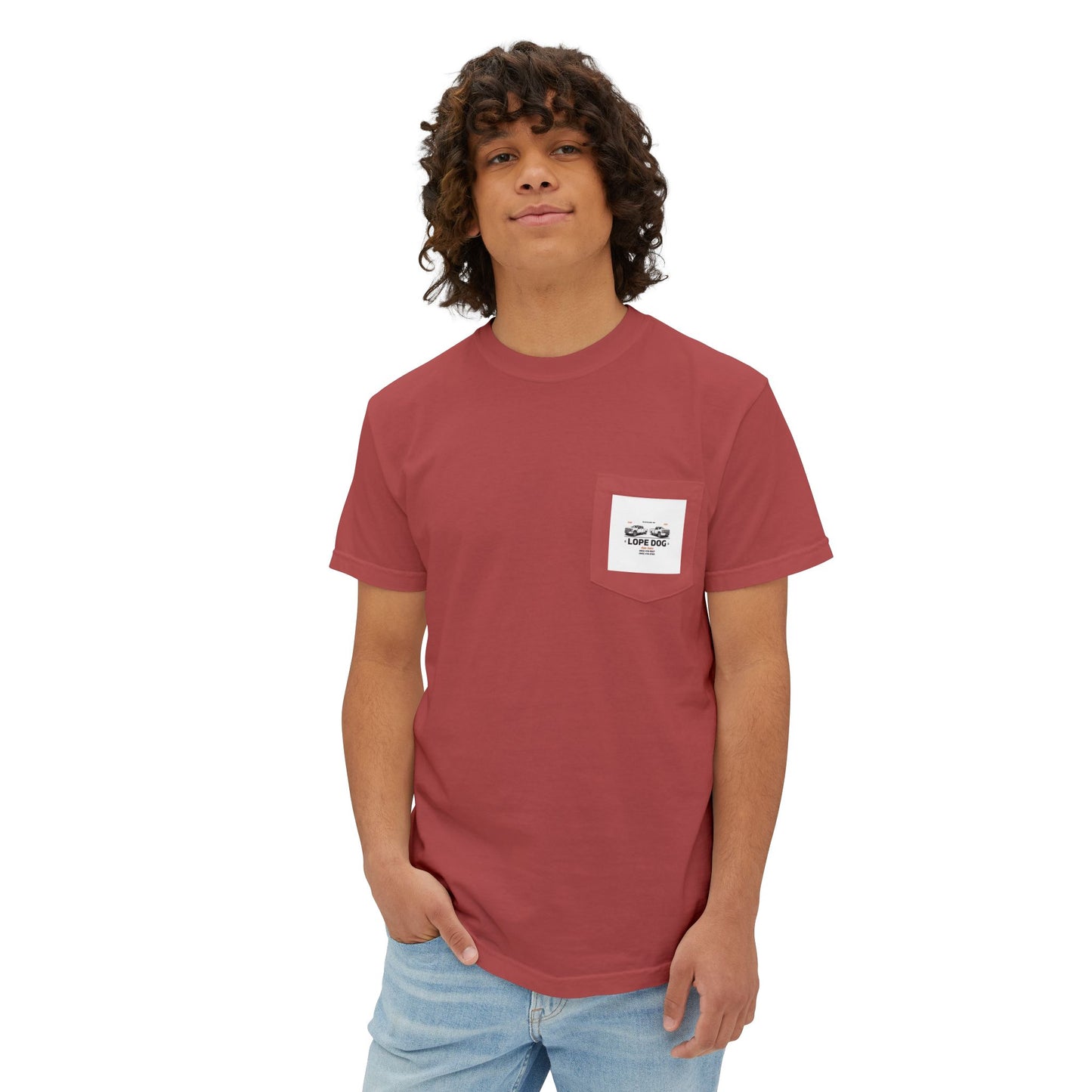 Pocket T‑Shirt — Mini Skull Graphic Pocket Tee