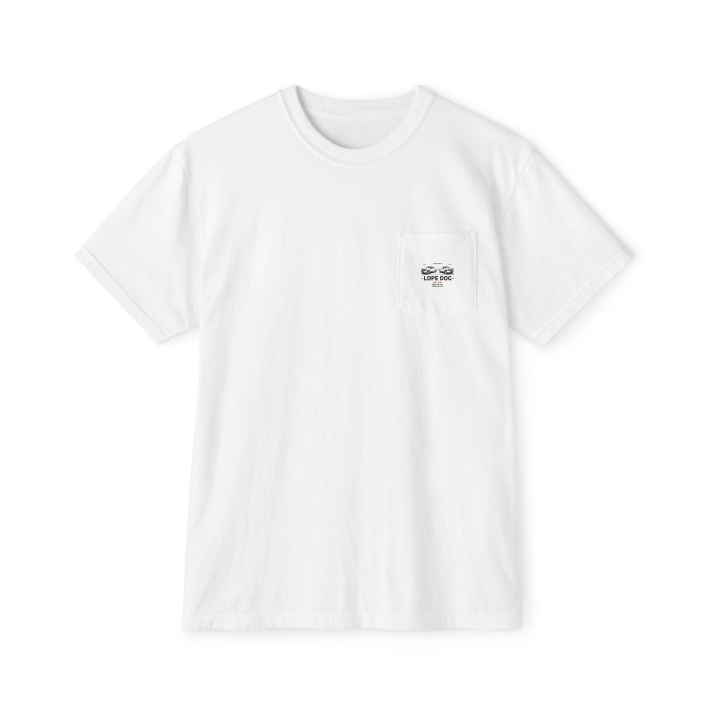Pocket T‑Shirt — Mini Skull Graphic Pocket Tee